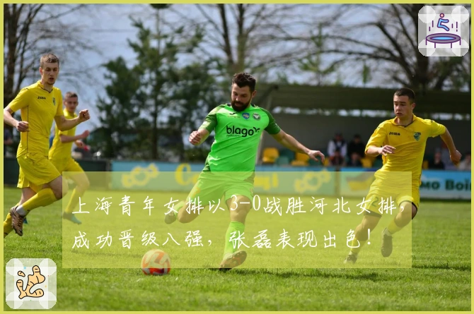 上海青年女排以3-0战胜河北女排，成功晋级八强，张磊表现出色！